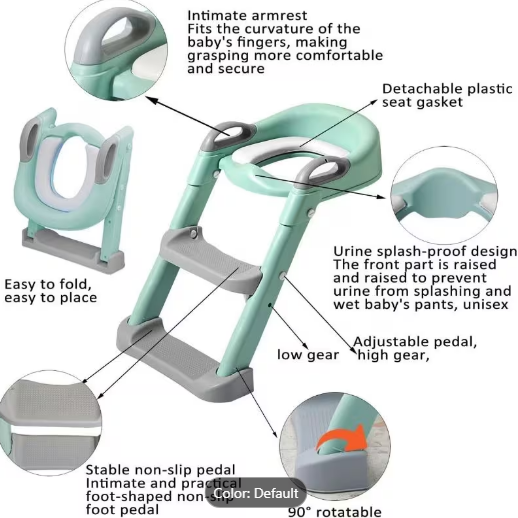 Foldable Potty Training Toilet Ladder