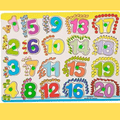 Wooden Number Puzzle