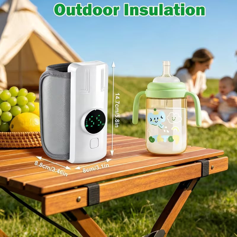 Portable Battery-Powered Bottle Warmer