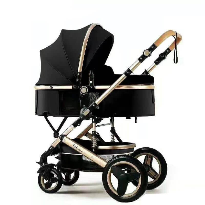 2-in-1 Baby Stroller Pram Convertible Infant Seat