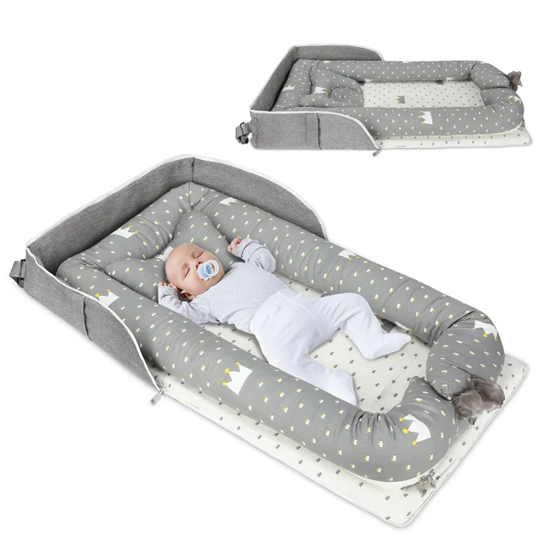 Fashionable 2-in-1 Baby Travel Bed
