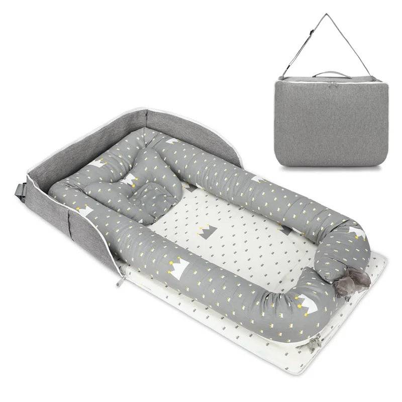 Fashionable 2-in-1 Baby Travel Bed
