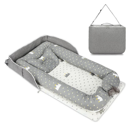 Fashionable 2-in-1 Baby Travel Bed