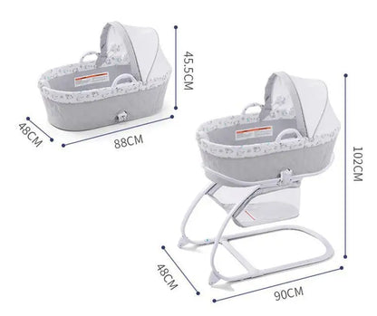 Deluxe 2-in-1 Bassinet Moses Basket
