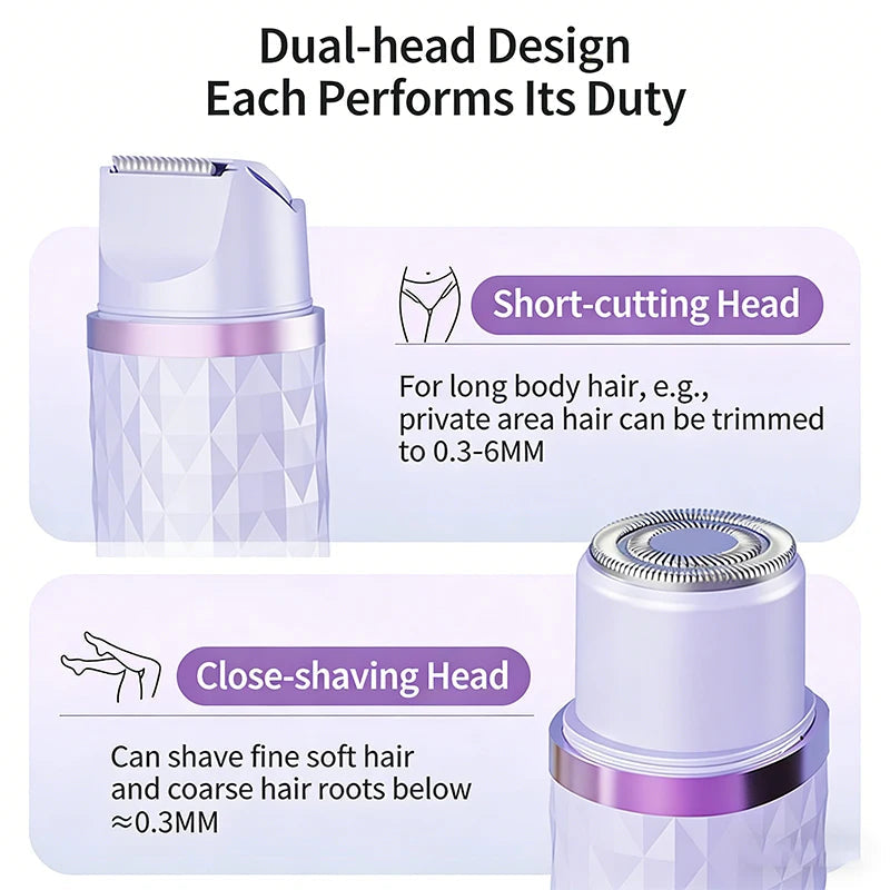 2 in 1 Bikini Trimmer for Women
