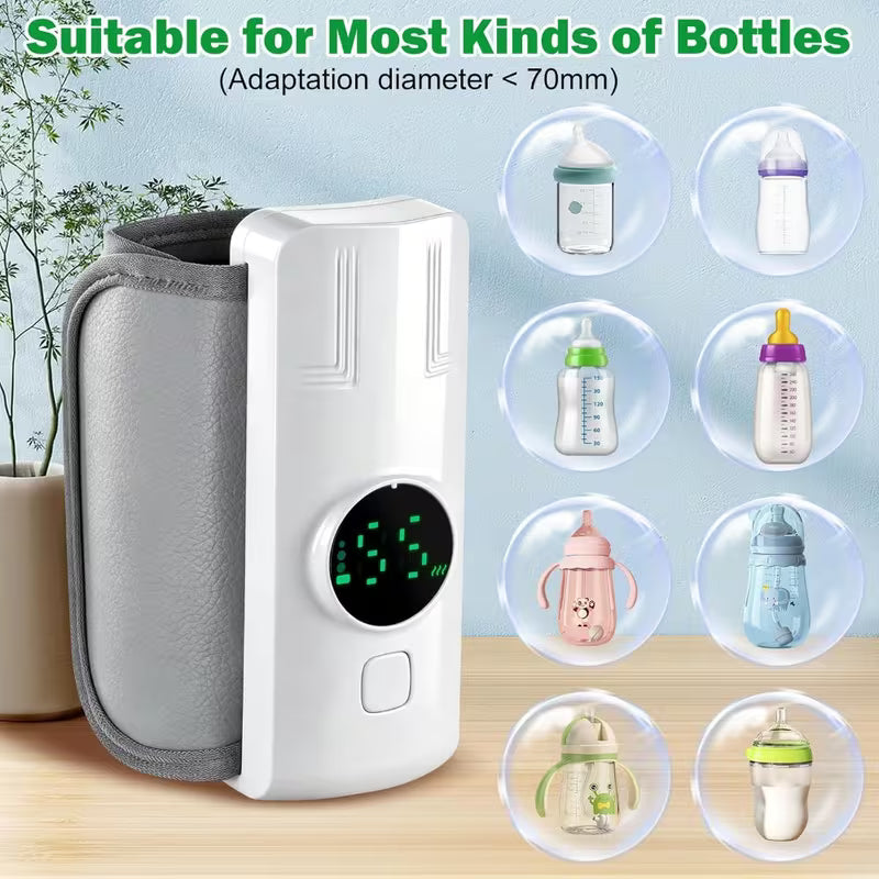 Portable Battery-Powered Bottle Warmer