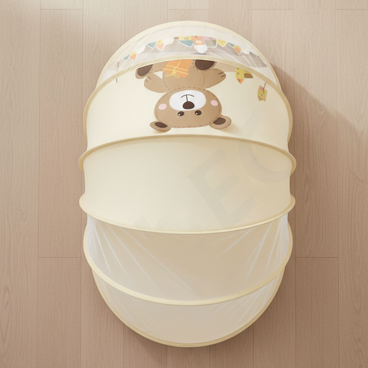 Baby Nest Lounger Travel Crib with Mosquito Net